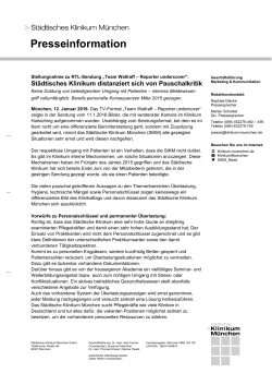 Download, PDF, 184 KB - Städtisches Klinikum München