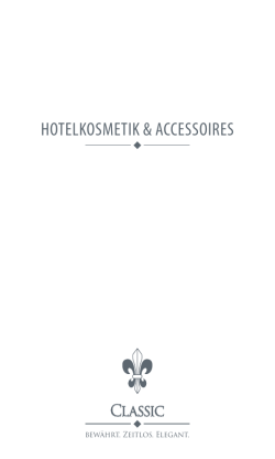 hotelkosmetik & accessoires