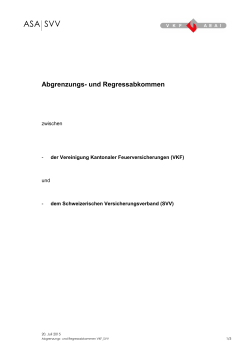 Abgrenzungs- und Regressabkommen zwischen Schweizerischem