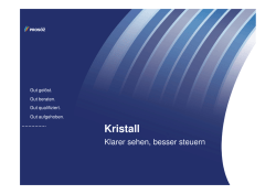 Prosoz Herten Pr&auml;sentation Kristall