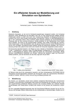 Ein effizienter Ansatz zur Modellierung und Simulation von