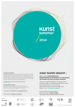 Plakat (PDF Download) - Sprengel Museum Hannover