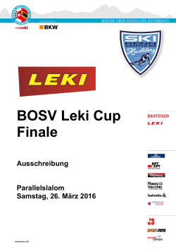 BOSV Leki Cup Finale