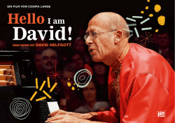 Hello I Am David!