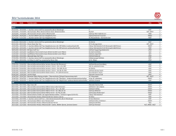 ÖGV Turnierkalender 2016