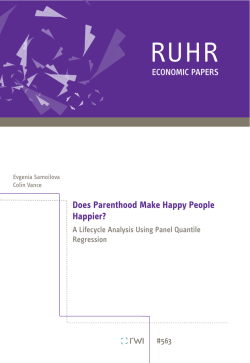 Does Parenthood Make Happy People Happier?