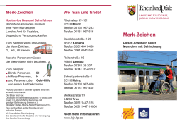 Merk-Zeichen - Landesamt für Soziales, Jugend und Versorgung
