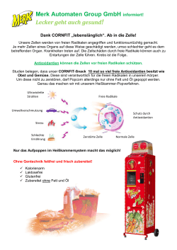 Merk Automaten Group GmbH informiert! Lecker geht auch gesund!