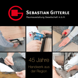 Handwerkskunst Raumausstattung Sebastian Gitterle (PDF/1.6 MB)