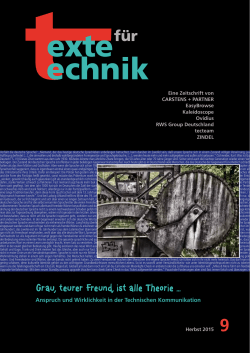 Grau, teurer Freund, ist alle Theorie &hellip;