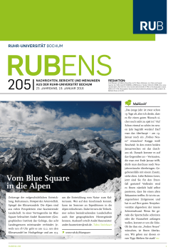 Vom Blue Square in die Alpen - Ruhr