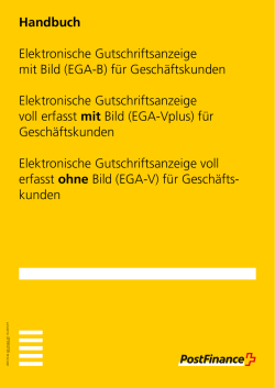 EGA-B - PostFinance