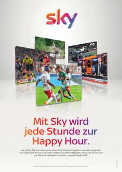 Hier in Ihrer Sky Sportsbar servieren wir Ihnen &Ouml;sterreichs gr&ouml;&szlig;tes