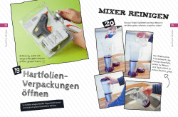 Hartfolien- Verpackungen &ouml;ffnen