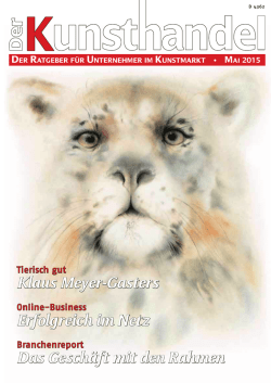 Ein Meister der Charakterk&ouml;pfe - MEYER