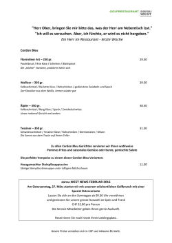 Herr Ober, bringen Sie mir bitte das, was der Herr am Nebentisch isst.
