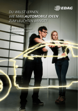 Du willst lernen, wie man autoMoBILe Ideen zum leuchten bringt?