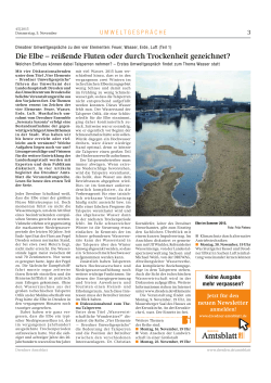 Amtsblattartikel Wasser 2015
