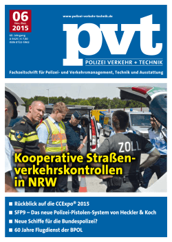 Kooperative Straßen- verkehrskontrollen in NRW