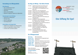 Eine Stiftung f&uuml;r Erpel