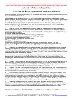 Haftungsausschlusserkl&auml;rung
