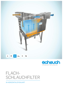 flach- schlauchfilter