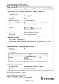 PSIS UREA SR - Borealis LAT