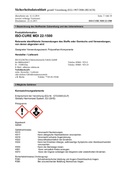 ISO-CURE MDI 22-1500 - iso
