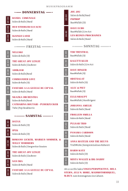 Programm / Musik (PDF 26KB)