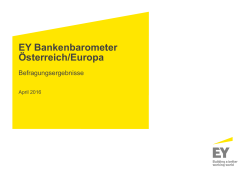 EY European Banking Barometer 2016