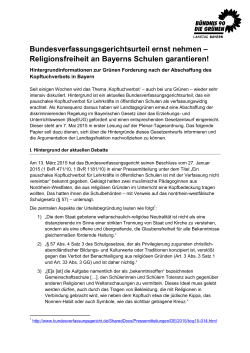 Papier - Bündnis 90/Die Grünen im Bayerischen Landtag