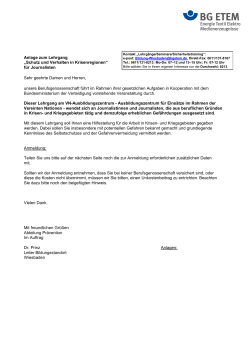 JL SVK Weitere Daten