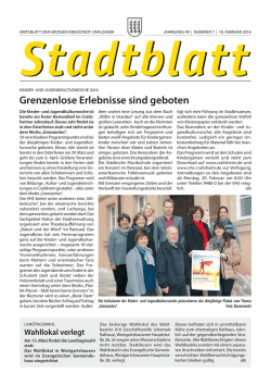 Grenzenlose Erlebnisse sind geboten