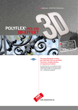 Flyer PES-150 3-D Effekt