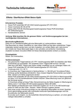 Effekte: Oberfl&auml;chen-Effekt Beton-Optik
