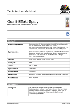 Granit-Effekt-Spray
