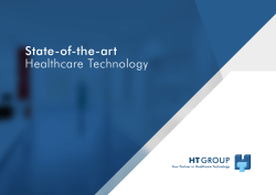 State-of-the-art Healthcare Technology