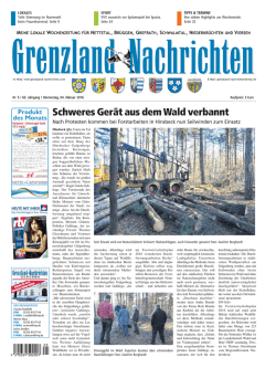 Schweres Gerät aus dem Wald verbannt