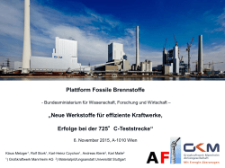 Grosskraftwerk Mannheim AG Plattform Fossile Brennstoffe