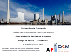 Grosskraftwerk Mannheim AG Plattform Fossile Brennstoffe