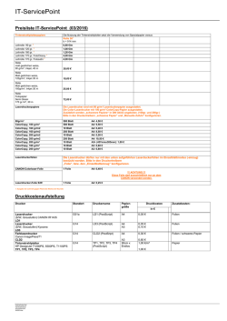 Druck - Hochschule Trier