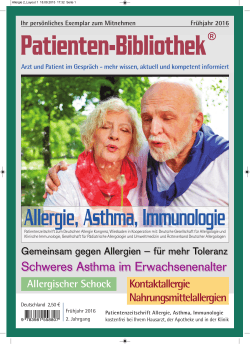 Allergie, Asthma, Immunologie - Patienten