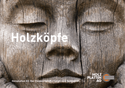 Holzk&ouml;pfe - Holzplatten AG