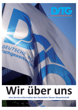 eine Service Informa on der Deutschen Steuer Gewerkschaft
