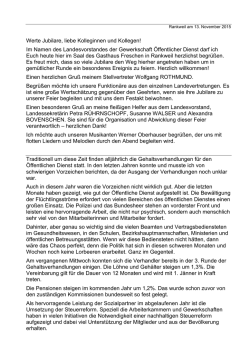Festansprache von VS Eugen Lampert