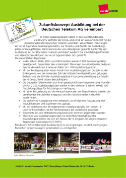 Jugendflyer Ergebnis Zukunft Ausbildung Telekom