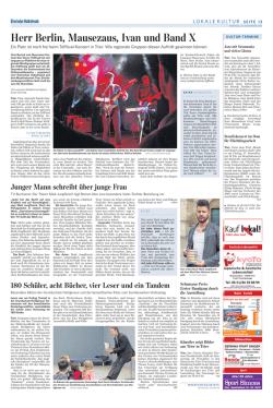 Herr Berlin, Mausezaus, Ivan und Band X