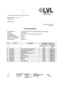 e1118eeaneen am 23. &uuml;e1.21115 - Fleischzerlegung Westphal GmbH