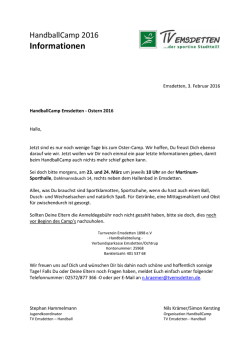Informationen - TV Emsdetten