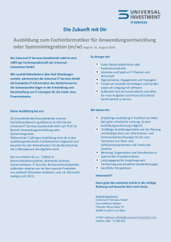 Infoblatt_Ausbildung Fachinformatiker